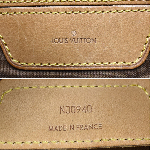 Louis Vuitton Promenade Bag M51114 Monogram Leather Brown - Picture 9 of 9